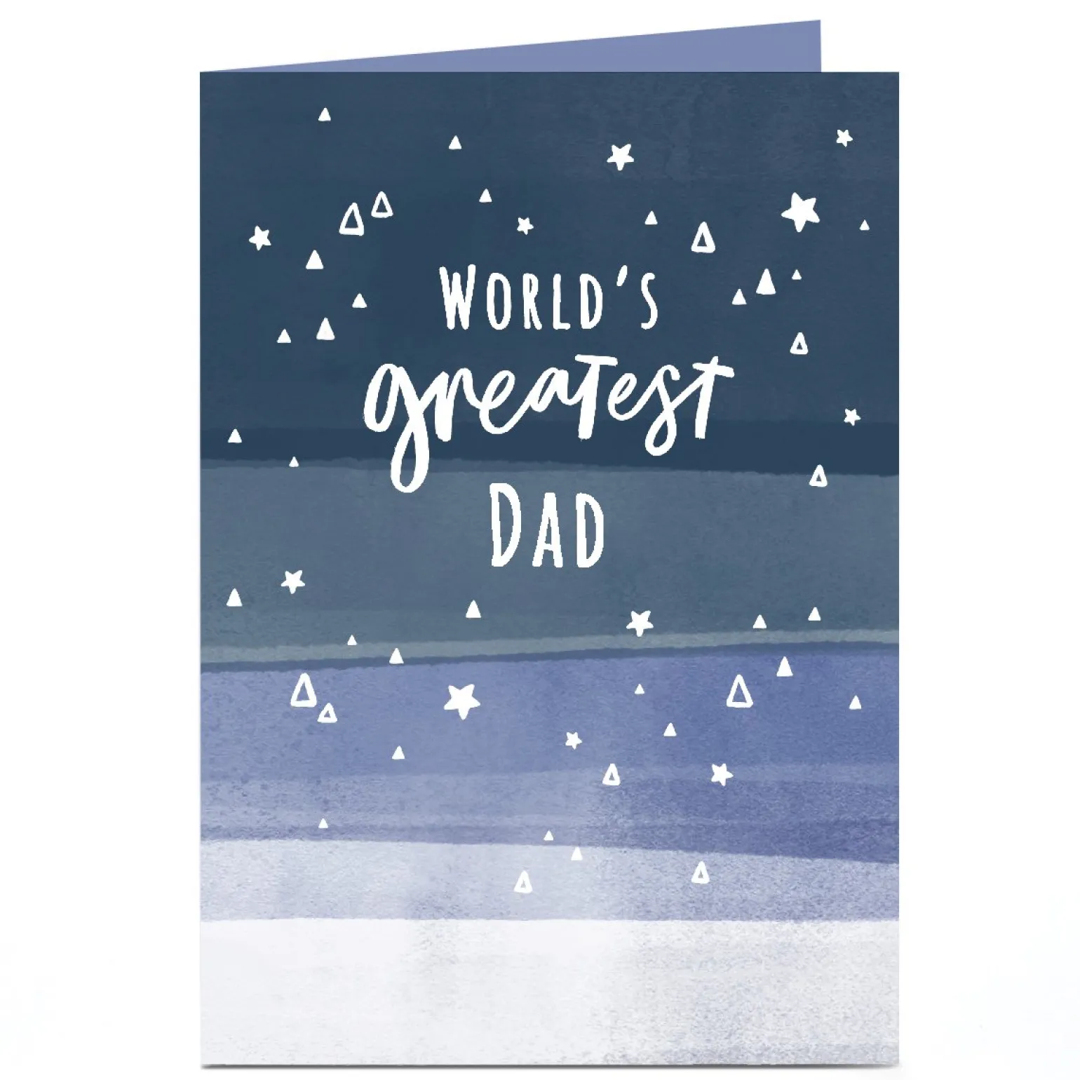 Personalised Father's Day Card - Worlds Greatest Dad