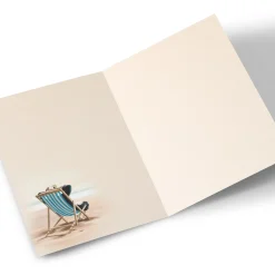 Personalised Father's Day Card - Rest And Relaxation, Dad