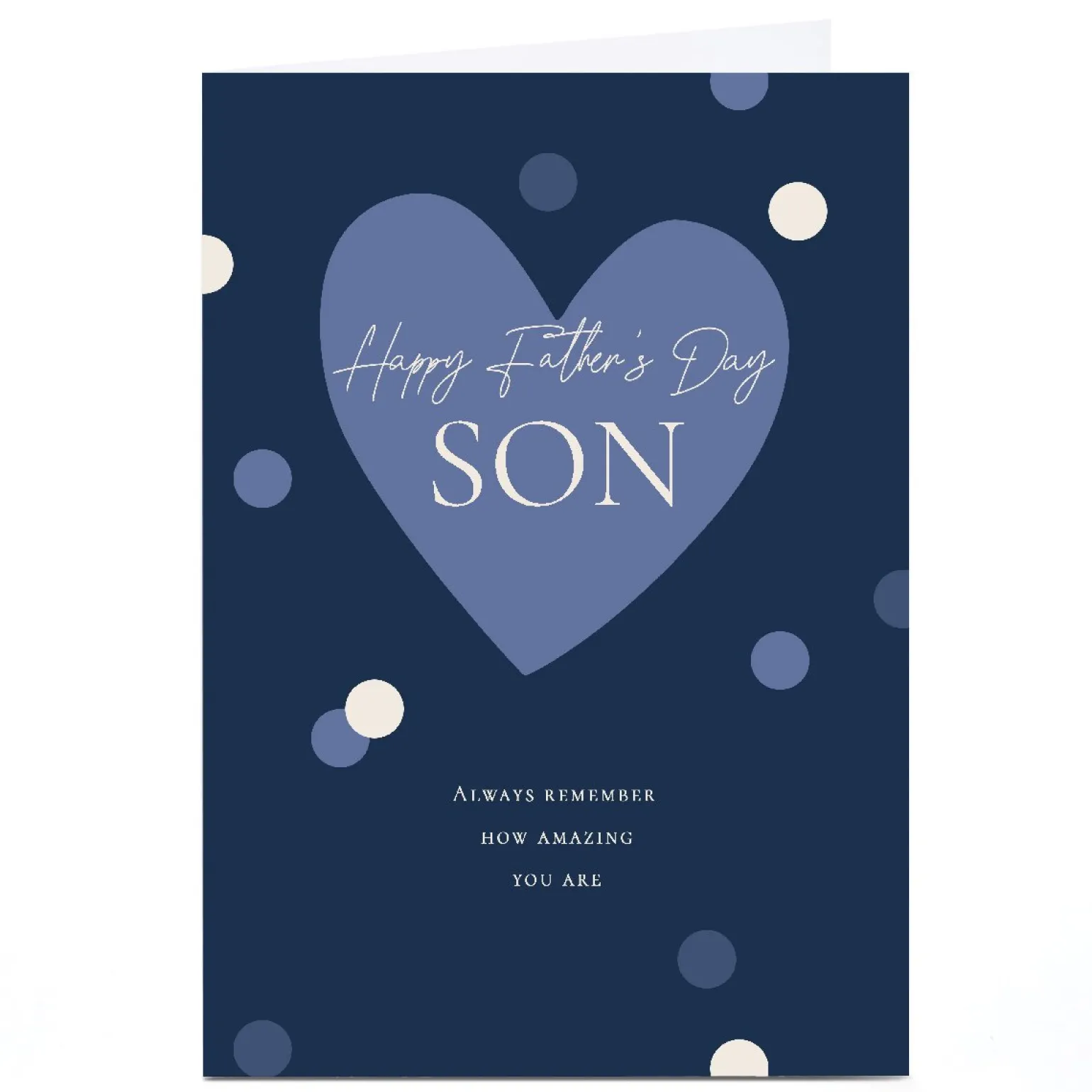 Personalised Father's Day Card - How Amazing You Are