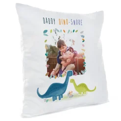 Personalised Father's Day Photo Cushion - Daddy Dino-Snore