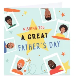Personalised Father's Day Card - Wishing You A Great Day