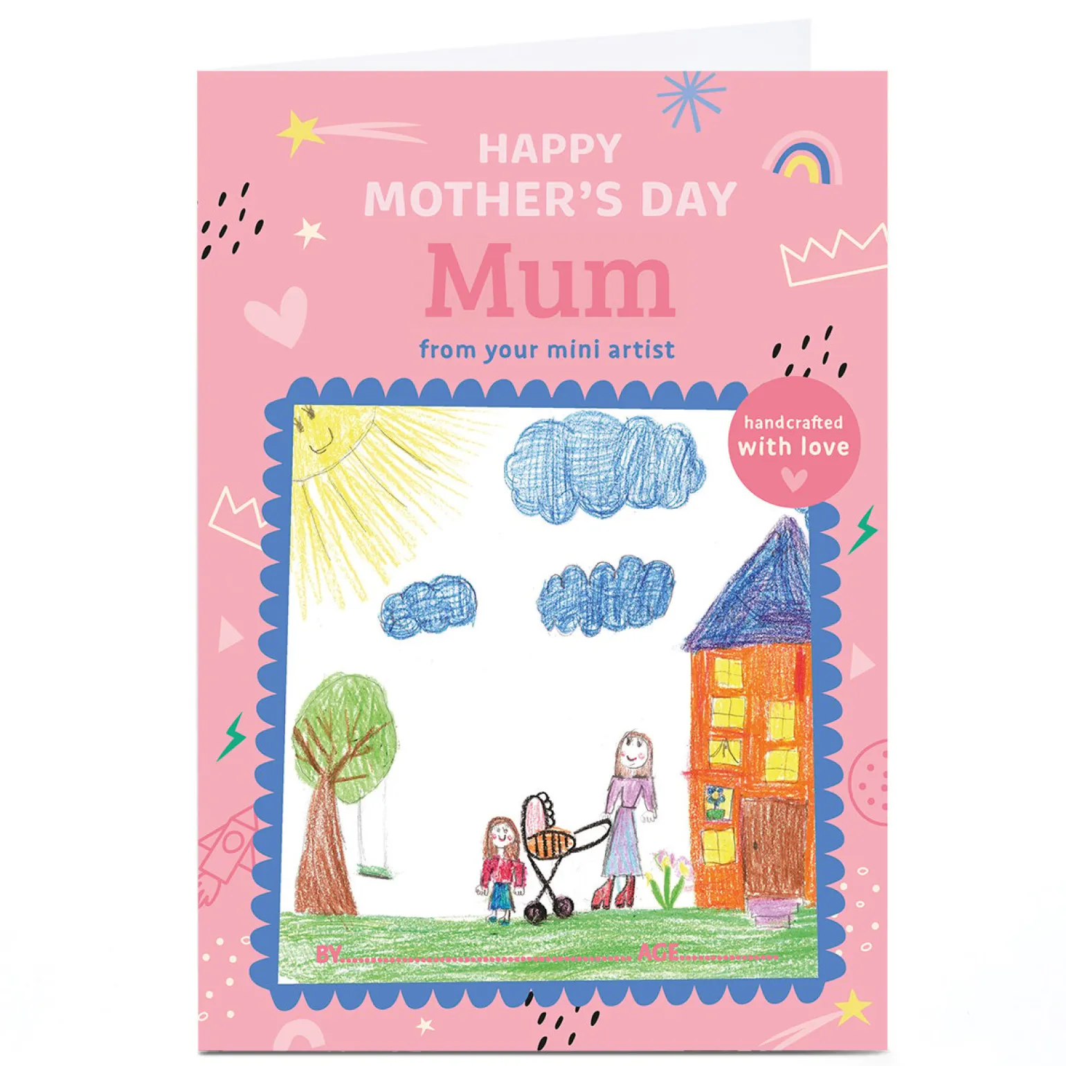 Personalised Frances Wilson Mother's Day - Mini Artist, Mum