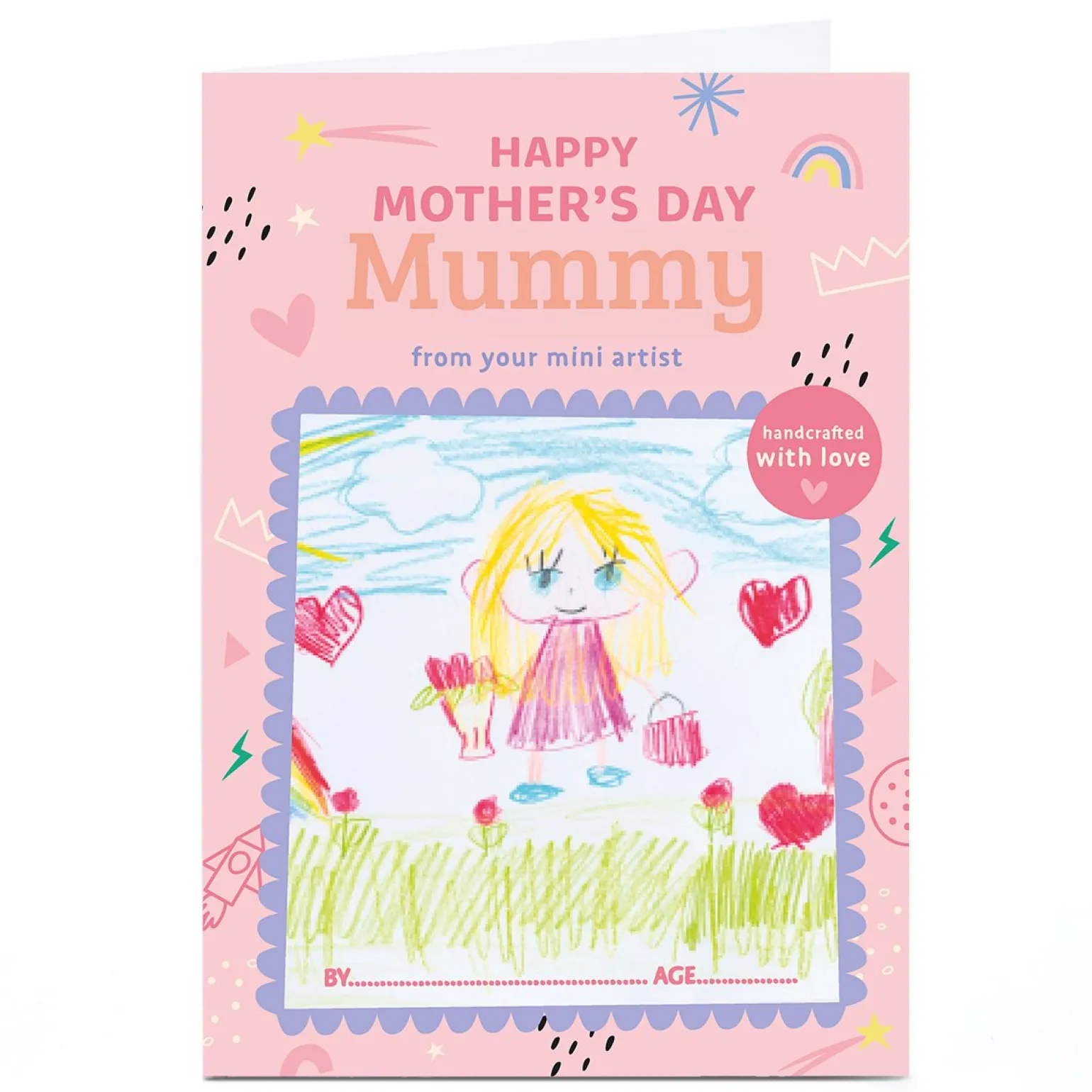 Personalised Frances Wilson Mother's Day - Mini Artist, Mummy