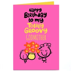 Personalised Fruitloops Birthday Card - Totally Groovy