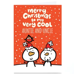 Personalised Fruitloops Christmas Card - Very Cool