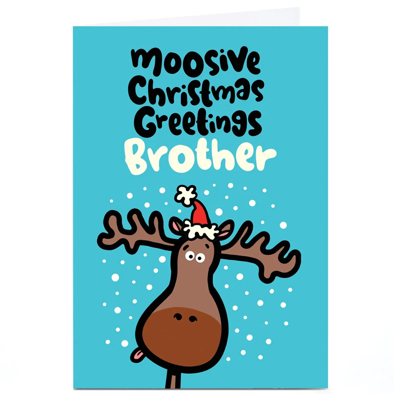 Personalised Fruitloops Christmas Card - Brother