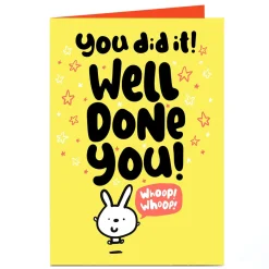 Personalised Fruitloops Well Done Card - Whoop Whoop!