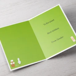 Personalised Get Well Soon Card - Laughter Is The Best Medicine