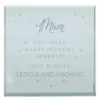 Personalised Glass Token - You Make Every Moment Sparkle