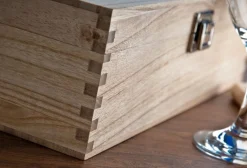 Personalised Glenfiddich Wooden Whisky Gift Box - Happy Birthday, Vintage Year