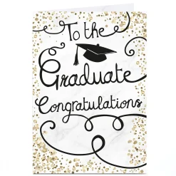 Personalised Graduation Card - To The Graduate, Congratulations