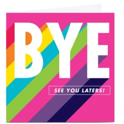 Personalised Hello Munki Card - See You Laters
