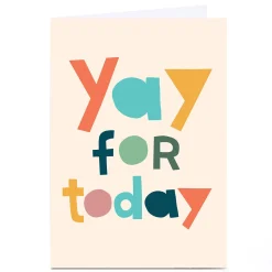 Personalised Hello Munki Card - Yay For Today