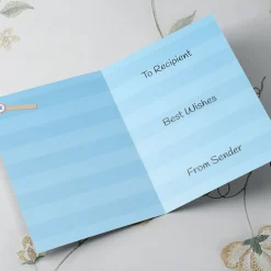 Personalised Hugs Bear Birthday Card - Headphones