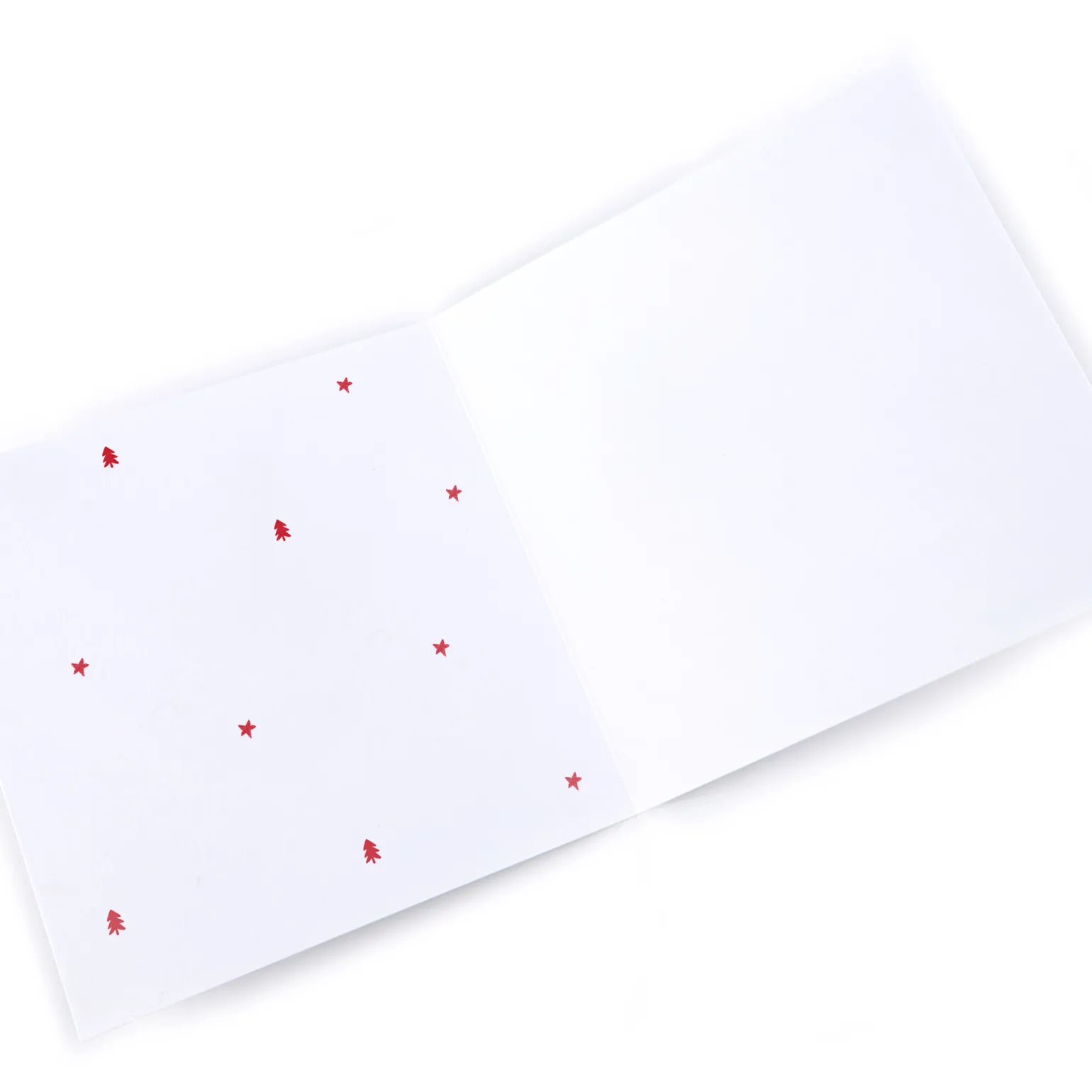Personalised Hugs Bear Christmas Card - Bear & Flowers