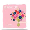 Personalised Kerry Spurling Thank You Card - Flowers