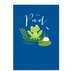 Personalised Klara Hawkins New Home Card - New Pad