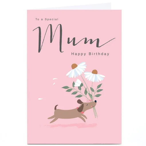 Personalised Klara Hawkins Card - Mum Dog