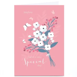 Personalised Klara Hawkins Birthday Card - Very Special Day