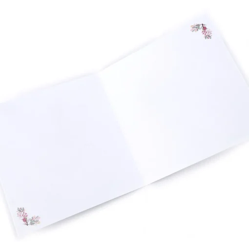 Personalised Leaving Card - Baby, Pink Floral