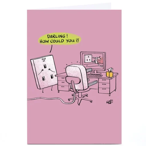 Personalised Lee Fearnley Card - How Could You?!