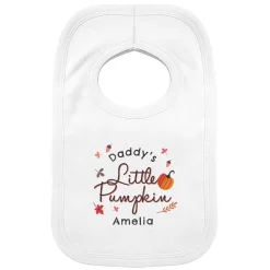 Personalised Little Pumpkin Bib