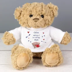 Personalised Love & Hugs Teddy Bear