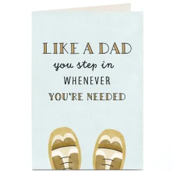Personalised Macmillan Father's Day Card - Like A Dad