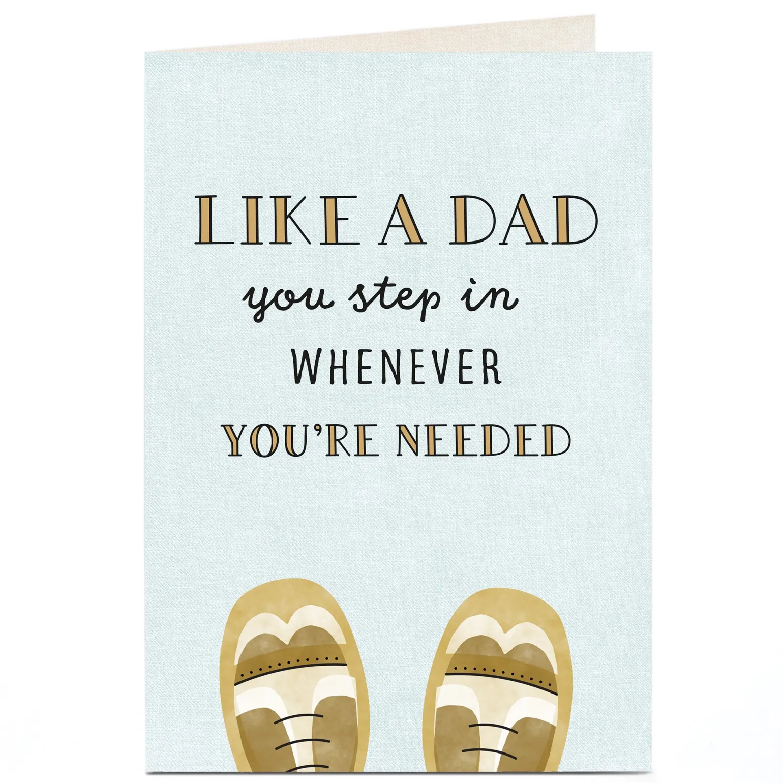 Personalised Macmillan Father's Day Card - Like A Dad