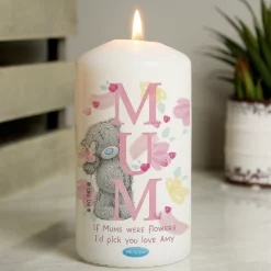 Personalised Me to You MUM Pillar Candle