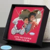 Personalised Me To You Photo Upload Sterling Silver Heart Necklace & Box