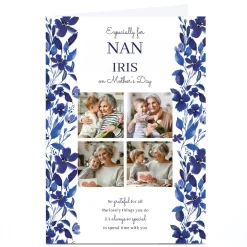 Personalised Mother's Day Photo Card - Especially for You Nan