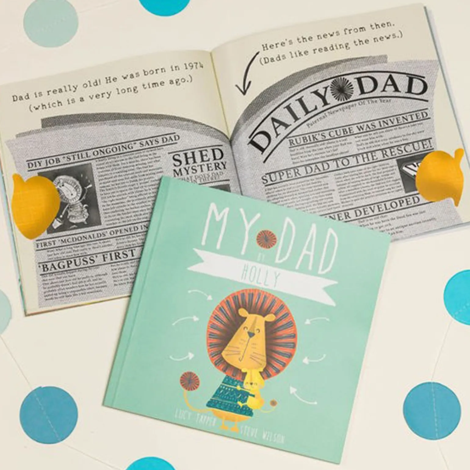 Personalised My Dad Book