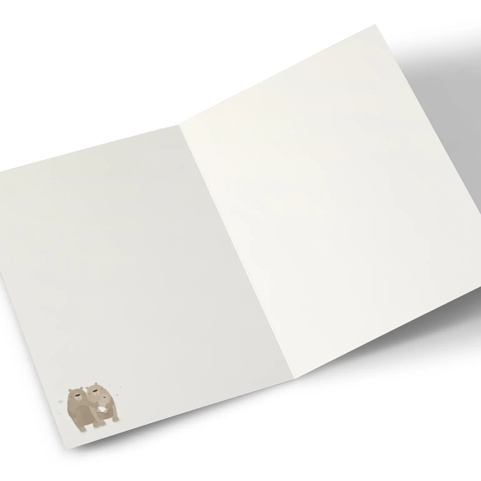 Personalised New Baby Card - New Baby Bear