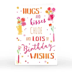 Personalised Nik Golesworthy Birthday Card - Birthday Wishes