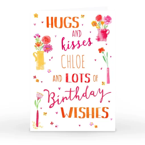Personalised Nik Golesworthy Birthday Card - Birthday Wishes