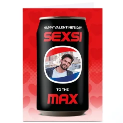 Personalised PG Quips Valentine's Day Card - Sexsi To The Max