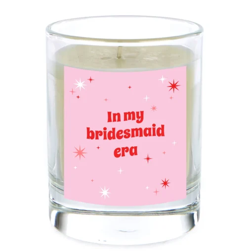 Personalised Pomegranate & Cashmere Scented Candle - Western Disco, In My Era