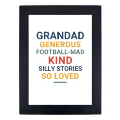Personalised Print - Bright Text, Any Message