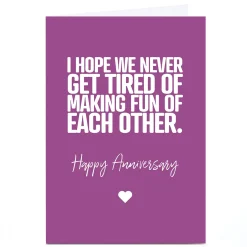 Personalised Punk Cards Anniversary Card - Making Fun