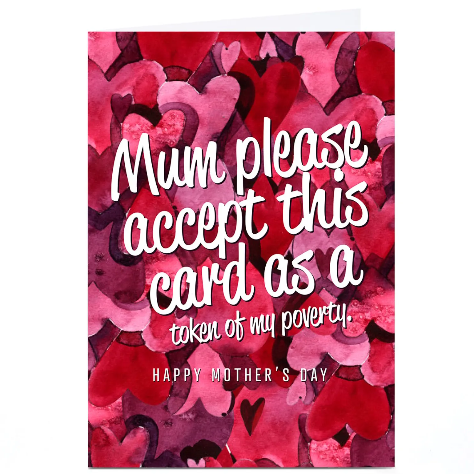 Personalised Punk Mother's Day Card - Accept This Card