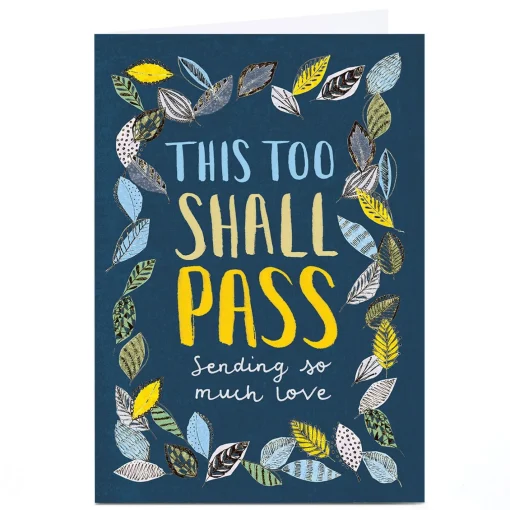 Personalised Rebecca Prinn Card - This Too Shall Pass