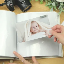 Personalised Religious Cross Square Photo Album