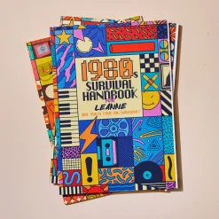 Personalised 1980s Nostalgia Survival Book - Paperback