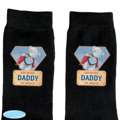 Personalised Socks - Me To You Super Hero