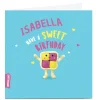 Personalised Squidgalicious Birthday Card - Battenberg