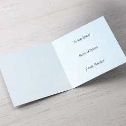 Personalised St Patrick's Day Card - Rainbow Blessing