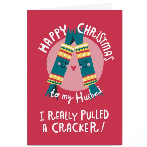 Personalised Stevie Studio Christmas Card - For My Favourite Person