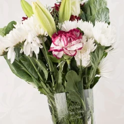 Personalised Swarovski Elements Glass Vase - Mother's Day