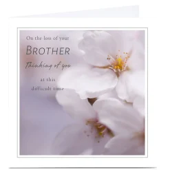 Personalised Sympathy Card - At This Difficult Time